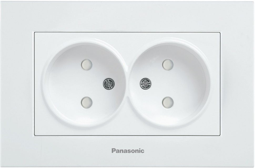 Розетка силовая Panasonic Karre Plus (WKTC02142WH-RU) скрыт. штор. IP20 белый (упак.:1шт)