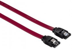Кабель Hama H-54574 00054574 SATA SATA 0.45м красный плоский