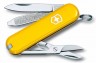 Нож перочинный Victorinox Classic (0.6223.8) 58мм 7функций желтый