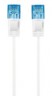Патч-корд Hama Slim-Flexible UTP 4 пары cat6 1.5м белый RJ-45 (m)-RJ-45 (m)