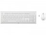 Клавиатура + мышь HP C2710 клав:белый мышь:белый USB беспроводная