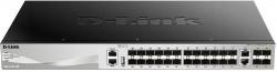 Коммутатор D-Link DGS-3130-30S DGS-3130-30S/A1A 2x10G 24SFP 4SFP+ управляемый