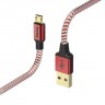 Кабель Hama 00178288 USB (m)-micro USB (m) 1.5м красный