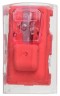 Ластик Silwerhof Машинка 181125 Цветландия фигурный красный с точилкой