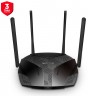 Роутер беспроводной Mercusys MR70X AX1800 10/100/1000BASE-TX черный