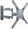Кронштейн для телевизора Ultramounts UM 871 черный 23"-55" макс.35кг настенный поворотно-выдвижной и наклонный