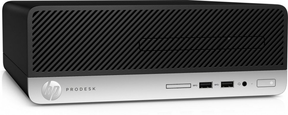 ПК HP ProDesk 400 G6 SFF i3 9100 (3.6)/8Gb/SSD128Gb/UHDG 630/Windows 10 Professional 64/GbitEth/180W/клавиатура/мышь/черный