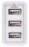 Сетевое зар./устр. Digma DGWC-3U-5A-WG 5A универсальное белый