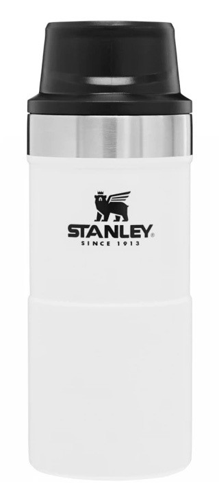 Термокружка Stanley Classic Trigger Action 0.25л. белый картонная коробка (10-09849-011)