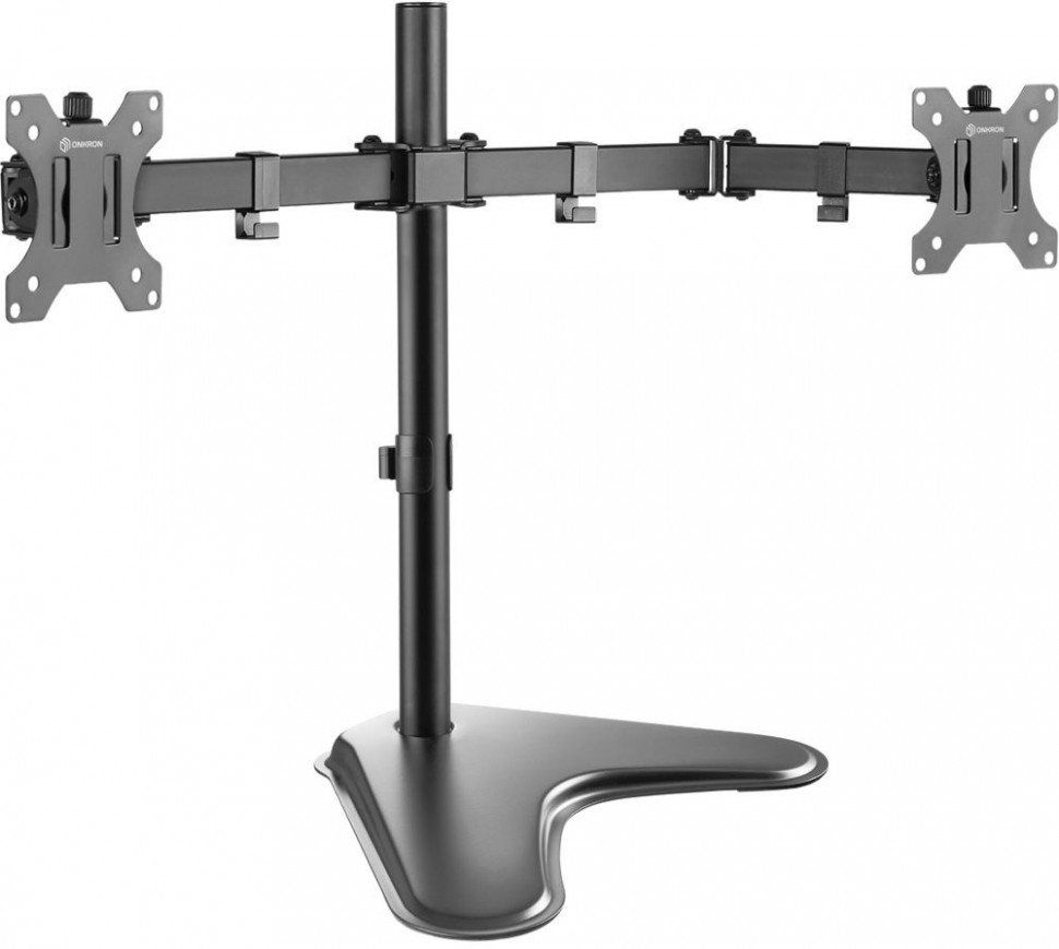 Кронштейн для мониторов Onkron D221FS черный 13"-32" макс.16кг настольный поворот и наклон