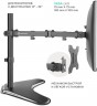 Кронштейн для мониторов Onkron D221FS черный 13"-32" макс.16кг настольный поворот и наклон
