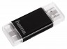 Устройство чтения карт памяти USB2.0 OTG Hama H-123950 черный