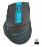 Мышь A4Tech Fstyler FG30S серый/синий оптическая (2000dpi) silent беспроводная USB (5but)