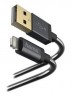 Кабель Hama Metal 00173626 USB (m)-Lightning (m) 1.5м черный