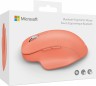 Мышь Microsoft Ergo Ergonomic персиковый оптическая (2400dpi) беспроводная BT (5but)