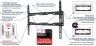 Кронштейн для телевизора Kromax ELEMENT-3 черный 22"-65" макс.50кг настенный фиксированный