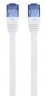 Патч-корд Hama UTP 4 пары cat6 5м белый RJ-45 (m)-RJ-45 (m)