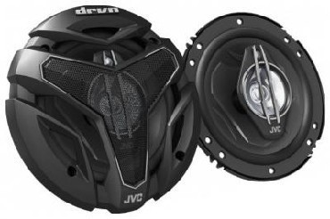 Колонки автомобильные JVC CS-ZX630U 300Вт 89дБ 4Ом 16см (6дюйм) (ком.:2кол.) коаксиальные трехполосные