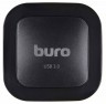 Устройство чтения карт памяти USB3.0 Buro BU-CR/HUB3-U3.0-C004 черный