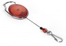 Рулетка для бейджа Durable 8327-03 Style 80см карабин красный