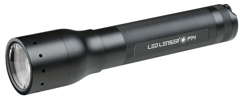 Фонарь ручной Led Lenser P14 черный лам.:светодиод. AAx4 (500901)