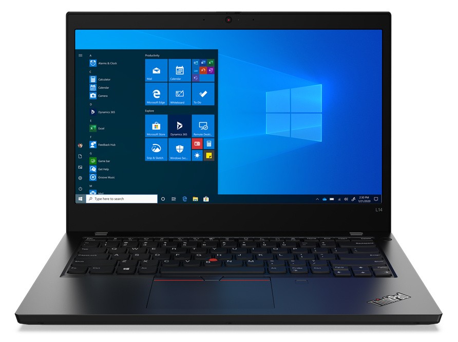 Ноутбук Lenovo ThinkPad L14 G1 T Core i5 10210U/8Gb/SSD256Gb/Intel UHD Graphics/14"/IPS/FHD (1920x1080)/4G/Windows 10 Professional 64/black/WiFi/BT/Cam