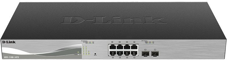 Коммутатор D-Link DXS-1100-10TS DXS-1100-10TS/A1A 8x10G 2SFP+ настраиваемый