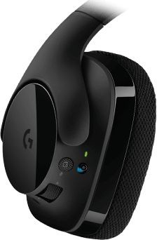 Наушники с микрофоном Logitech G533 черный мониторные Radio оголовье (981-000634)