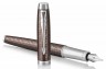 Ручка перьевая Parker IM Premium F324 (1931676) Brown CT F перо сталь нержавеющая подар.кор.