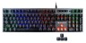 Клавиатура A4Tech Bloody B765 механическая серый USB for gamer LED