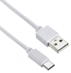 Кабель Digma USB A(m) USB Type-C (m) 1.2м белый