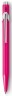 Ручка шариковая Carandache Office Popline (849.590) Pink Fluo M синие чернила подар.кор.