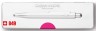 Ручка шариковая Carandache Office Popline (849.590) Pink Fluo M синие чернила подар.кор.