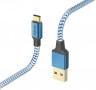 Кабель Hama 00178295 USB (m)-USB Type-C (m) 1.5м синий