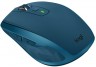 Мышь Logitech MX Anywhere 2S бирюзовый оптическая (4000dpi) беспроводная BT/Radio USB (5but)