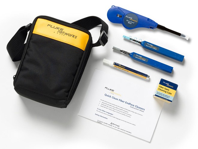 Набор для очистки оптики Fluke Networks NFC-KIT-CASE-E