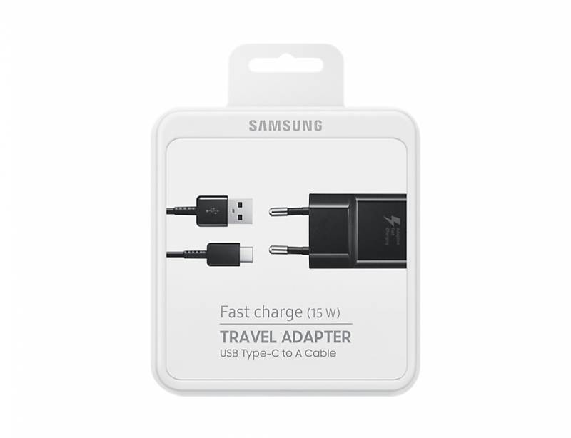 Сетевое зар./устр. Samsung EP-TA20EBECGRU 2A для Samsung кабель USB Type C черный