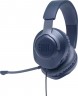 Наушники с микрофоном JBL Quantum 100 синий 1.2м мониторные оголовье (JBLQUANTUM100BLU)