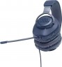 Наушники с микрофоном JBL Quantum 100 синий 1.2м мониторные оголовье (JBLQUANTUM100BLU)