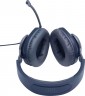 Наушники с микрофоном JBL Quantum 100 синий 1.2м мониторные оголовье (JBLQUANTUM100BLU)