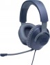 Наушники с микрофоном JBL Quantum 100 синий 1.2м мониторные оголовье (JBLQUANTUM100BLU)