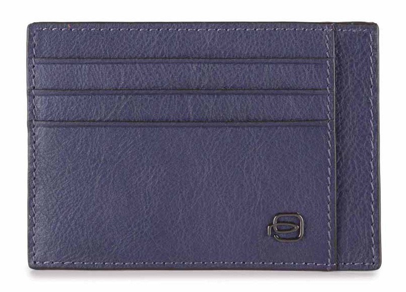 Чехол для кредитных карт Piquadro Black Square PP2762B3R/BLU4 синий натур.кожа