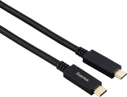 Кабель Hama Gen2 E-Marker 135714 USB Type-C (m)-USB Type-C (m) 1м черный