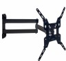 Кронштейн для телевизора Kromax OPTIMA-408 черный 22"-65" макс.30кг настенный поворотно-выдвижной и наклонный