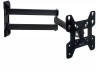 Кронштейн для телевизора Kromax OPTIMA-408 черный 22"-65" макс.30кг настенный поворотно-выдвижной и наклонный