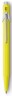 Ручка шариковая Carandache Office Popline (849.970) Yellow Fluo M синие чернила подар.кор.
