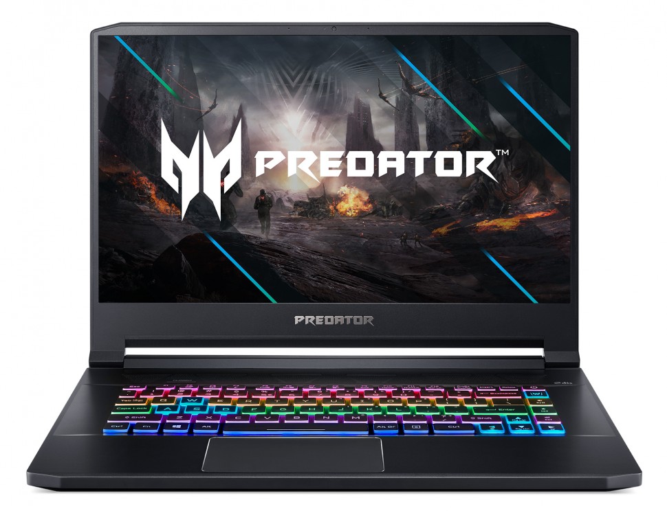 Ноутбук Acer Predator Triton 300 PT315-52-76XV Core i7 10750H/16Gb/SSD512Gb/NVIDIA GeForce GTX 1660 Ti 6Gb/15.6"/IPS/FHD (1920x1080)/Windows 10/black/WiFi/BT/Cam