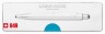 Ручка шариковая Carandache Office Popline Metal-X (849.671) Turquoise Metallic M синие чернила подар.кор.