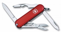 Нож перочинный Victorinox Rambler (0.6363-033) 58мм 10функций красный подар.коробка
