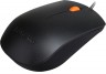 Мышь Lenovo 300 черный/оранжевый оптическая (1600dpi) USB для ноутбука (2but)